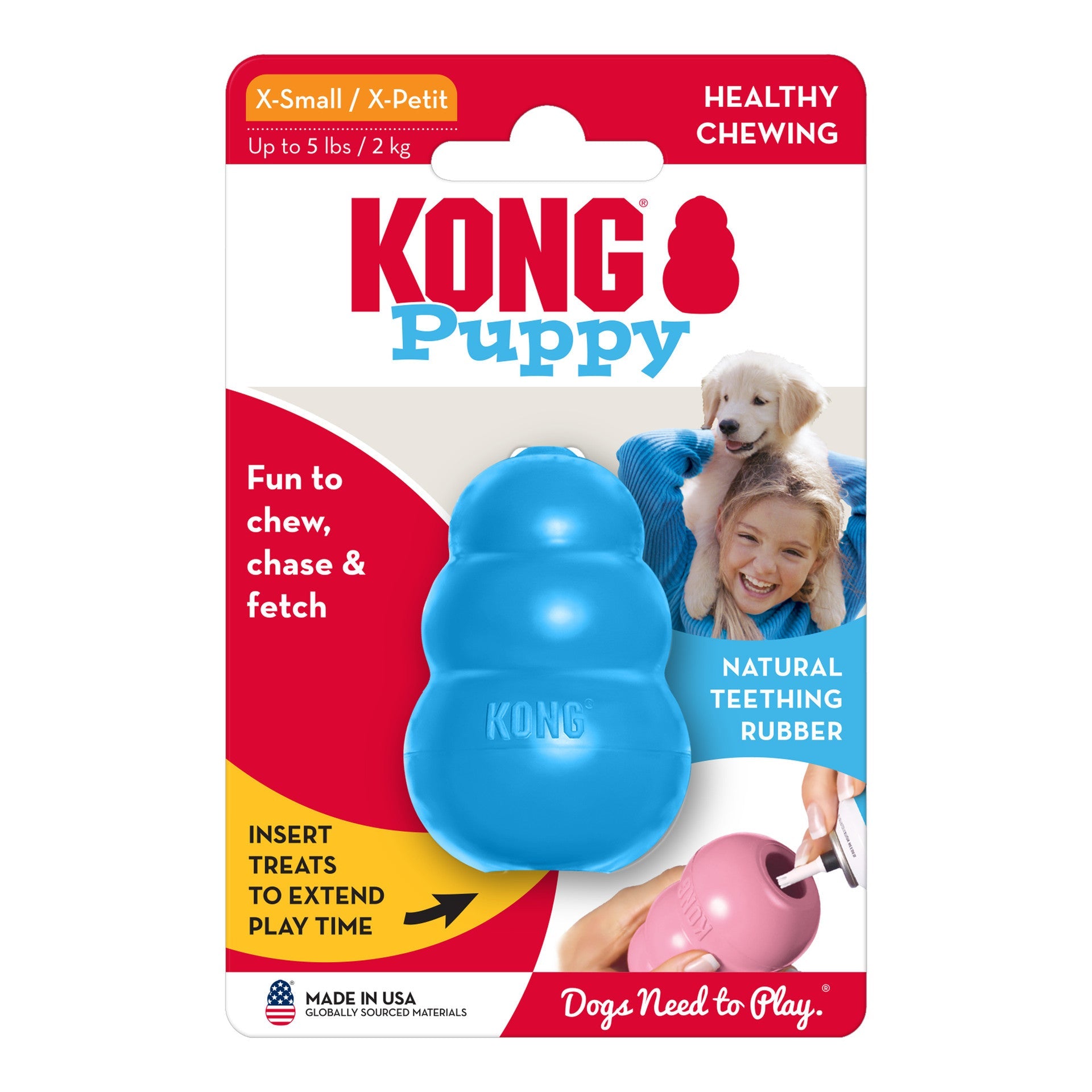 KONG Puppy Blue