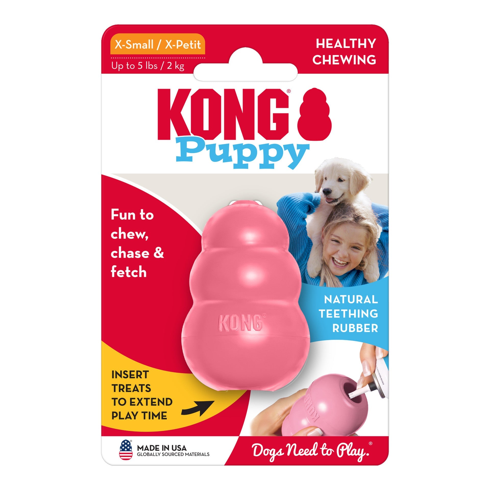 KONG Puppy Pink