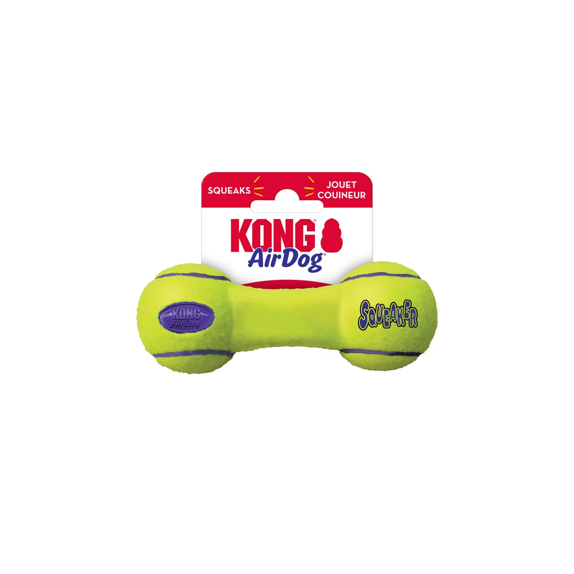 AirDog Squeaker Dumbbell