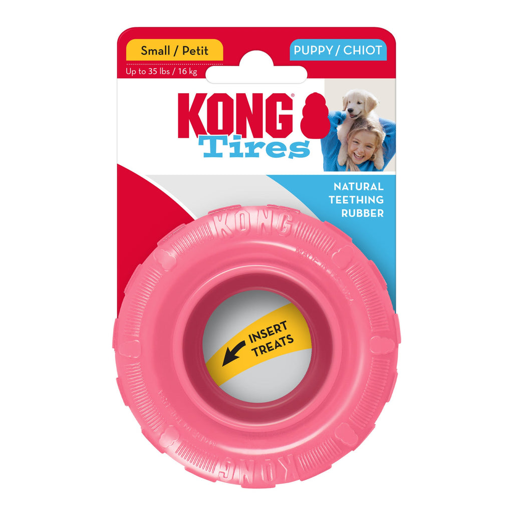 KONG Puppy Tires Pink