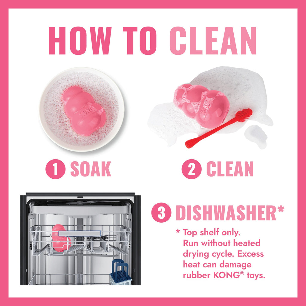 KONG Puppy Flyer, Pink